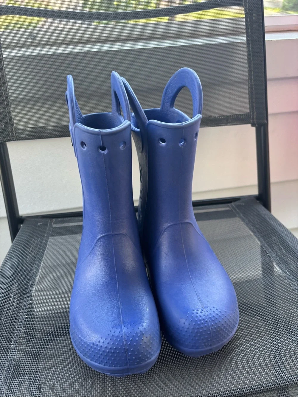 Crocs Handle It Rain Boots Size 3 J3 Kids